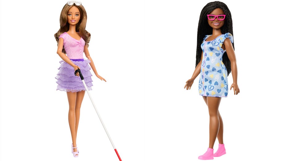 Mattel 'proudly' releases new Barbie dolls with blindness, Down ...