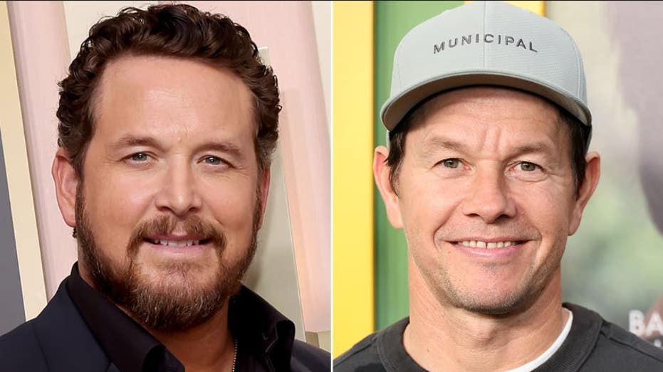 A split of Cole Hauser and Mark Wahlberg