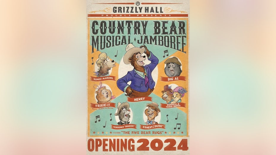 Country Bear musical jamboree poster