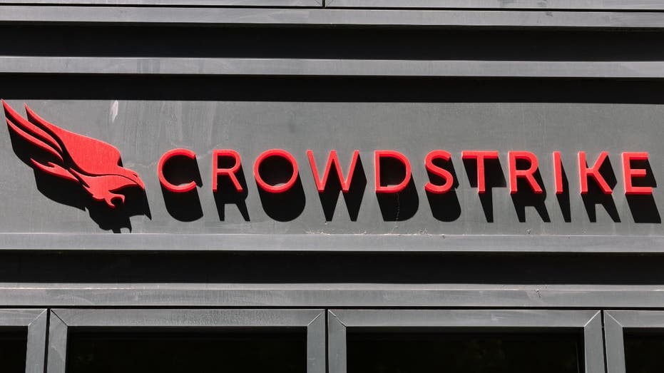 CrowdStrike office sign