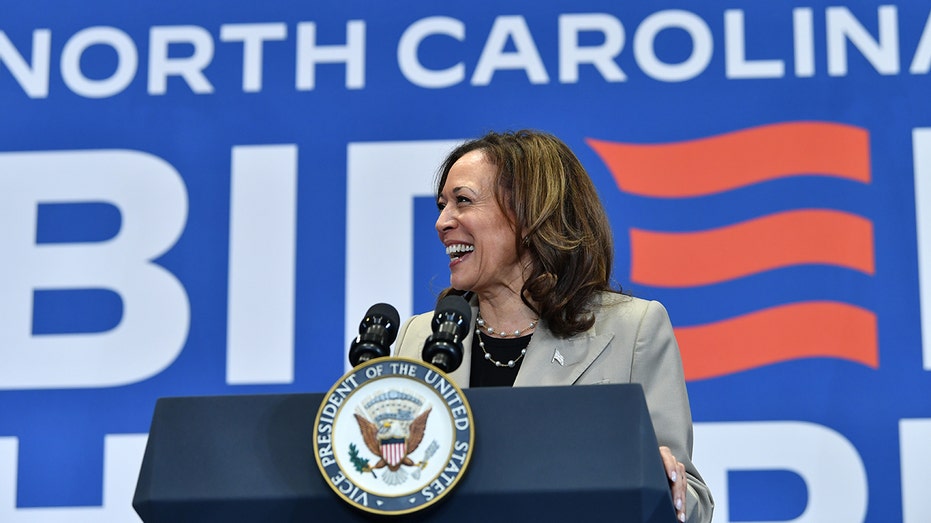 Vice President Kamala Harris in North Carolina