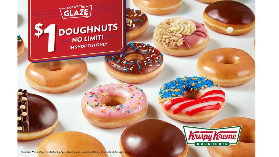 Krispy Kreme $1 doughnut deal