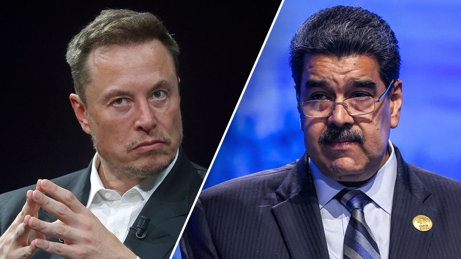 Elon Musk and Nicolas Maduro