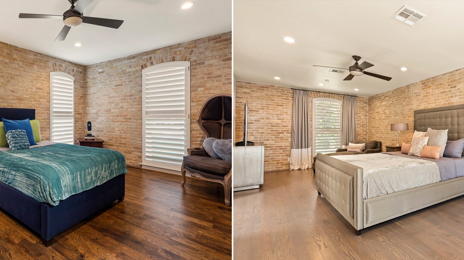 The rest of the bedrooms don't have views of the lake, but are plenty spacious.