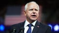 PHILADELPHIA, PENNSYLVANIA - AUGUST 6: Democratic vice presidential candidate Minnesota Gov. Tim Walz speaks during a campaign rally with Democratic presidential candidate, U.S. Vice President Kamala Harris at the Liacouras Center at Temple University on August 6, 2024 in Philadelphia, Pennsylvania. Harris ended weeks of speculation about who her running mate would be, selecting the 60-year-old midwestern governor over other candidates. - Fox News