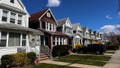 Row of identical houses and yards, Queens, New York - Fox News