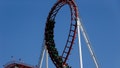 Visitors ride the Viper roller coaster at Six Flags Magic Mountain in Valencia, California, U.S., on Monday, April 20, 2015. - Fox News