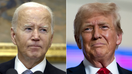 President Biden, left, and former President Trump were the top two candidates in the presidential election in June, when Microsoft says the Iranian hackers targeted a presidential campaign.