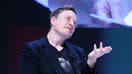 Elon Musk attends &apos;Exploring the New Frontiers of Innovation: Mark Read in Conversation with Elon Musk&apos; session during the Cannes Lions International Festival Of Creativity 2024 - Day Three on June 19, 2024 in Cannes, France. 