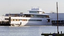 AALSMEER, NETHERLANDS - OCTOBER 31: . The 80-metre-long (262 ft) yacht Venus, co-designed by former Apple CEO Steve Jobs and Philippe Starck is moored as work is completes at a shipyard on October 31, 2012 in Aalsmeer, Netherlands. The bridge of the ship boasts seven iMacs, and a revolutionary window pane design, featuring glass mounted at a 90-degree angle, in order to provide stability in winds. (Photo by Michel Porro/Getty Images)
