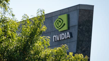 The Nvidia headquarters in Santa Clara, California, US, on Wednesday, Aug. 28, 2024. Nvidia Corp. is scheduled to release earnings figures on August 28. 