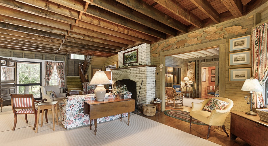 A view of the interior of the home