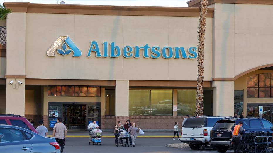 Shoppers bij Albertsons