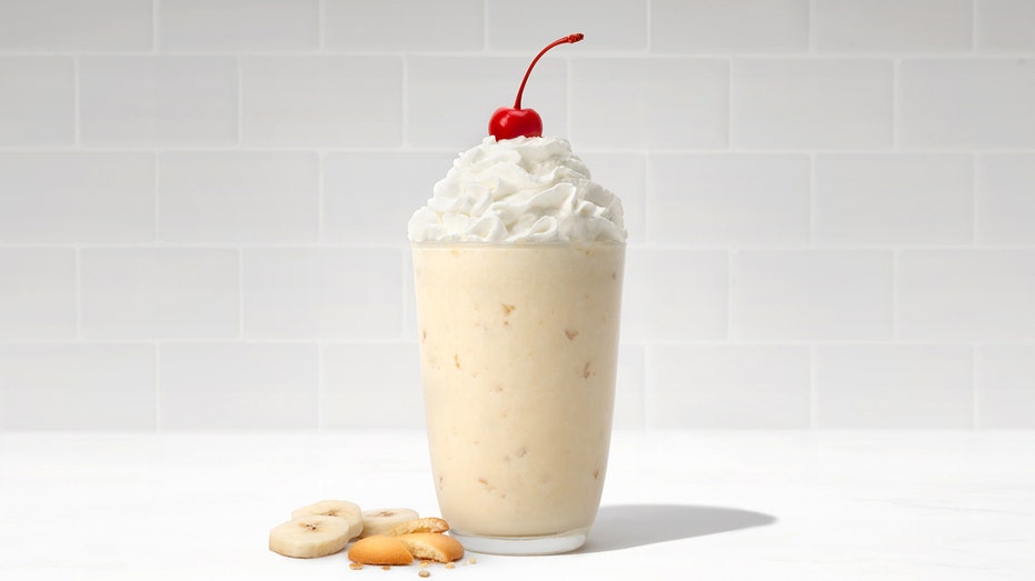 Banana Pudding Milkshake from Chick-fil-A