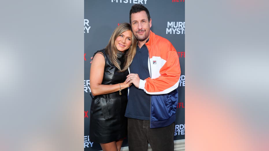 Adam Sandler and Jennifer Aniston