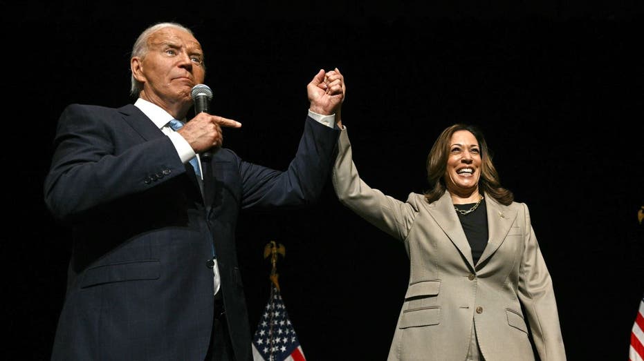 Kamala Harris and Joe Biden