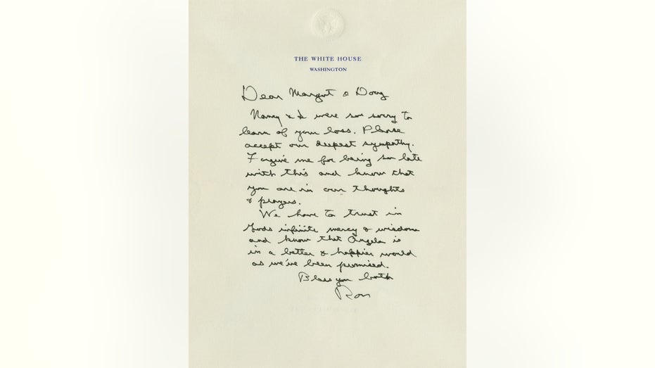 reagan letter 1985