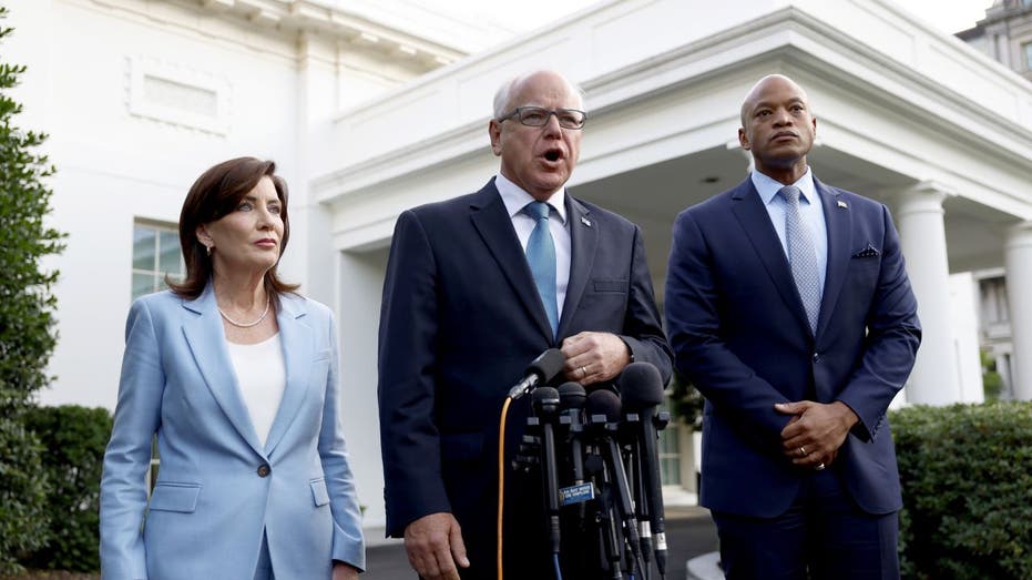 Tim Walz White House press conference