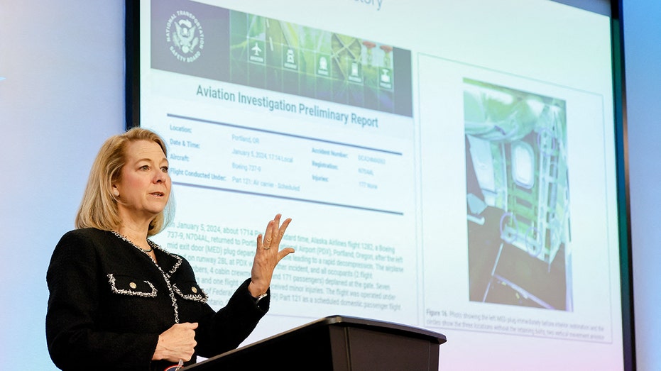 Boeing Elizabeth Lund press conference in June