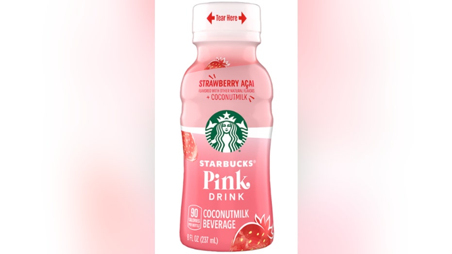 Starbucks pink drink single bottle