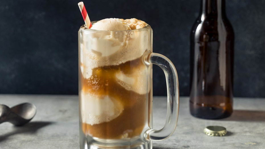 Root beer float.