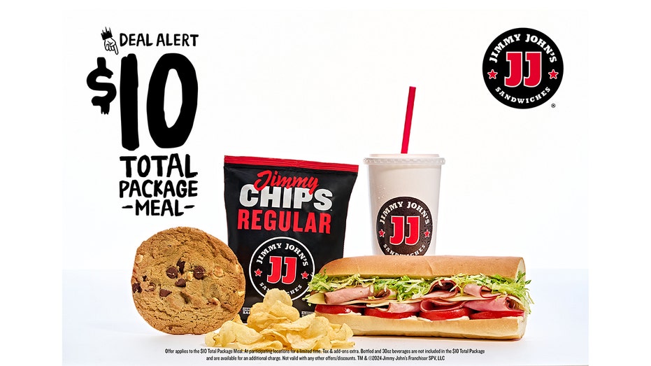 Jimmy Johns new Total Package Meal costs $10