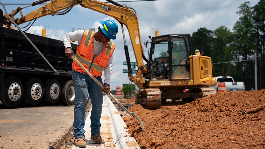 Construction workers in North Carolina