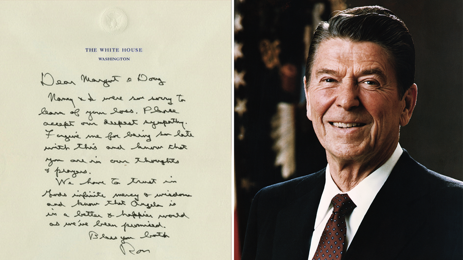 reagan letters for sale