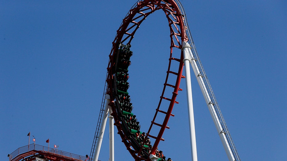 Viper loop at Six Flags Magic Mountain