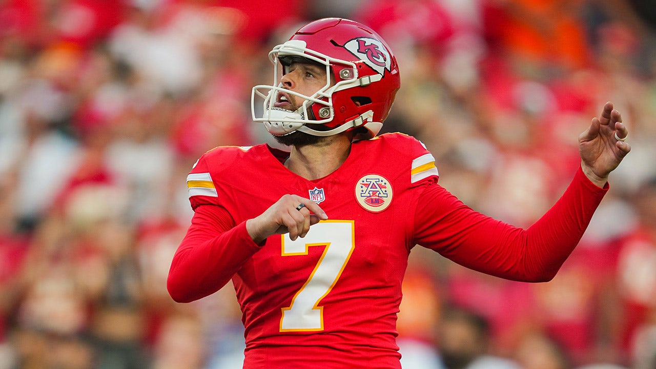 Harrison Butker’s merchandise sales from early 2024 top Travis Kelce, Aaron Rodgers after speech drama