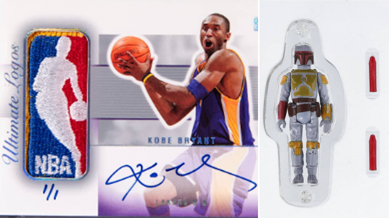 Kobe Bryant card, Star Wars toy sell for more than $1M at Kobe Bryant card, Star Wars toy sell for more than $1M at