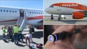 Terrified passengers evacuate down emergency slides after vape explodes on plane: 'Caused panic'