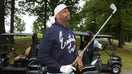 CC Sabathia walks on golf course