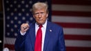 POTTERVILLE, MICHIGAN - AUGUST 29: Former U.S. President and current Republican Presidential nominee Donald Trump speaks about the economy, inflation, and manufacturing during a campaign event at Alro Steel on August 29, 2024 in Potterville, Michigan. Michigan is considered a key battleground state in the upcoming November Presidential election. 