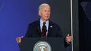 NEW YORK, NEW YORK - SEPTEMBER 25: U.S. President Joe Biden speaks during an event with world leaders on September 25, 2024 in New York City. Biden along with the President of Ukraine Volodymyr Zelensky, met with various world leaders on the sidelines of the 79th United Nations General Assembly (UNGA) as they launched a joint Declaration of Support for Ukrainian Recovery and Reconstruction. In his final UNGA address as president, Biden called for continued support to help Ukraine win its war against Russia. 