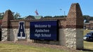 Law enforcement officers and firefighters work at the scene of a shooting at Apalachee High School in Winder, Georgia, U.S. September 4, 2024. REUTERS/Elijah Nouvelage