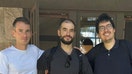 Daniel Gross, Ilya Sutskever and Daniel Levy, cofounders of AI company Safe Superintelligence pose for a photo in this handout picture taken in August 2024. SSI/Handout via REUTERS    THIS IMAGE HAS BEEN SUPPLIED BY A THIRD PARTY NO RESALES. NO ARCHIVES