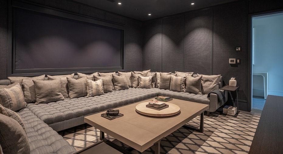 A view of the media room