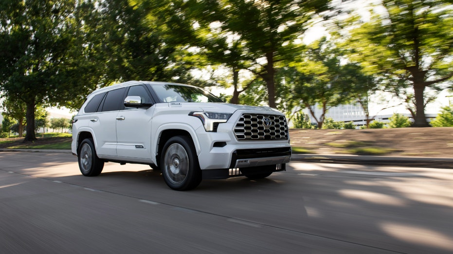 A 2023 Toyota Sequoia Capstone.