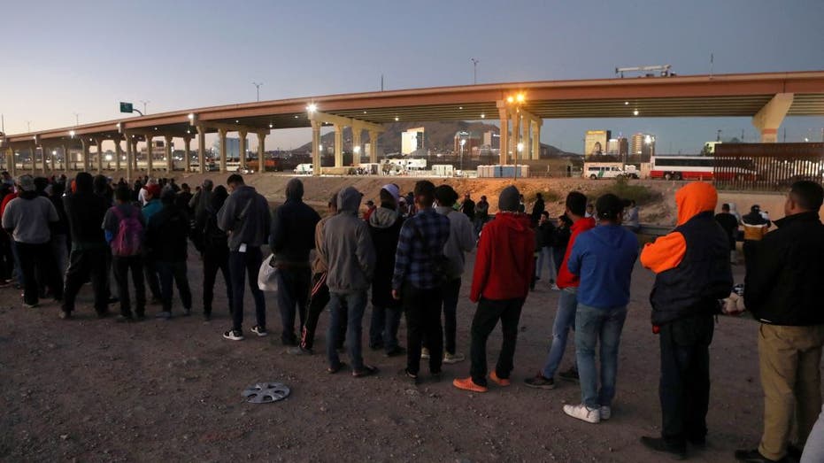 migrants in Ciudad Juarez in Mexico