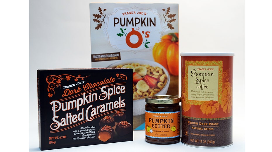 Pumpkin-spice-flavored products from Trader Joe's