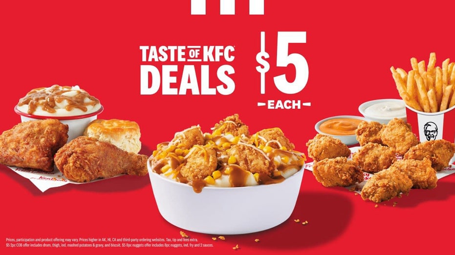 KFC $5 Meal Deals