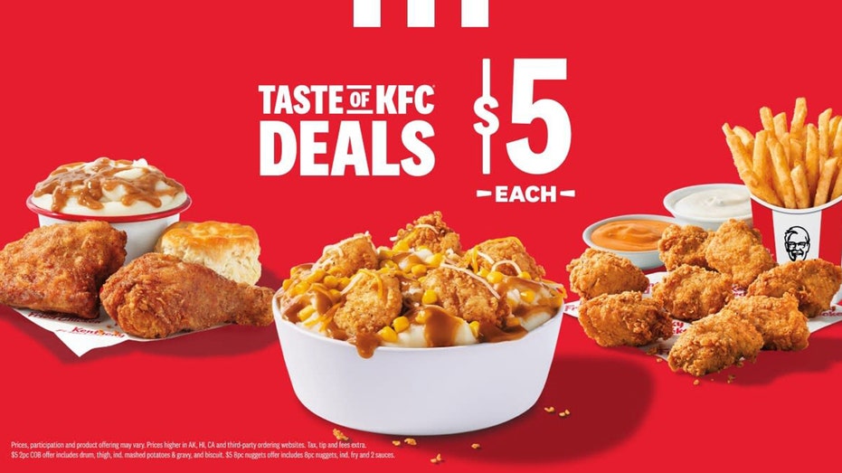 KFC $5 Meal Deals