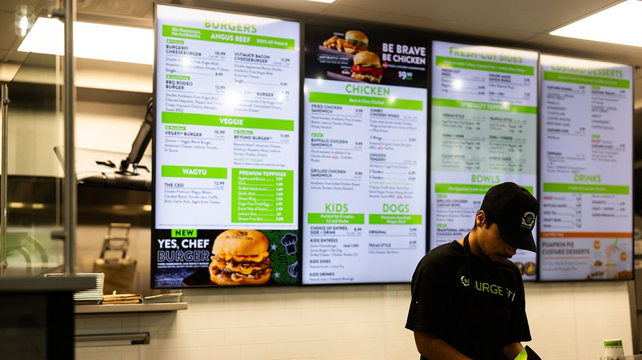 BurgerFi menu