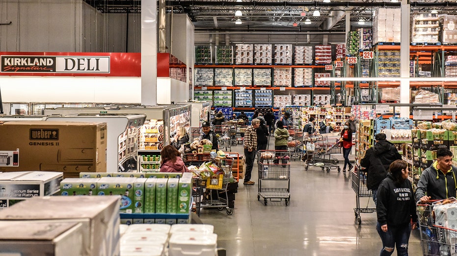 In NJ Costco with shoppers