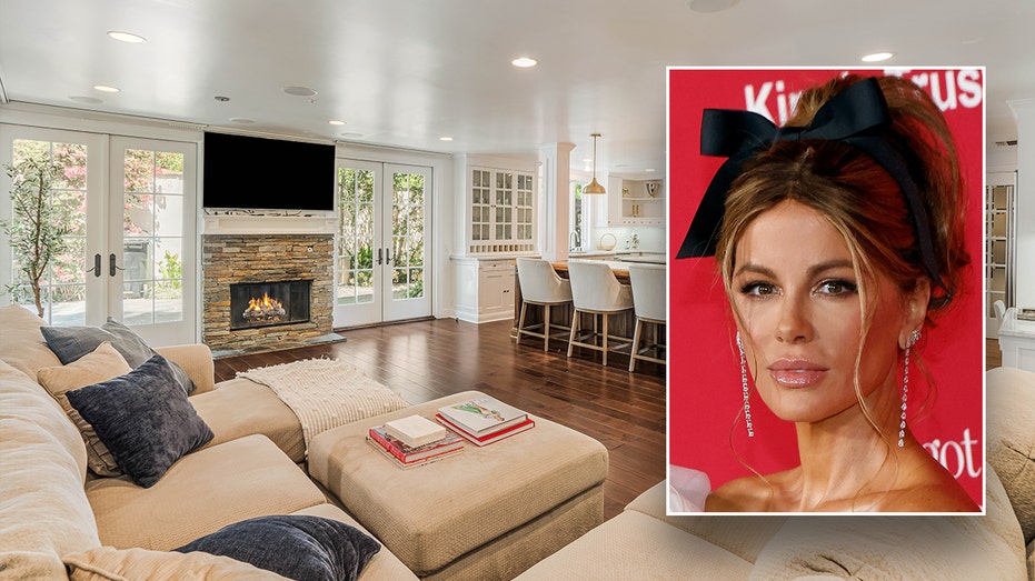 Kate Beckinsale home w inset