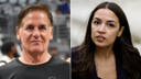 AOC vows 'out and out brawl' if Mark Cuban pushes Harris to replace FTC chair Khan