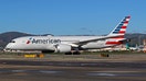 A Boeing 787-8 Dreamliner from American Airlines is on the runway ready to take off from Barcelona airport in Barcelona, Spain, on October 8, 2024. (Photo by Joan Valls/Urbanandsport /NurPhoto via Getty Images) (Photo by Urbanandsport/NurPhoto via Getty Images)
