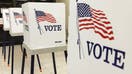 BROWNSVILLE, TEXAS - MARCH 5: The Cameron County Courthouse polling place on March 5, 2024 in Brownsville, United States. 15 States and one U.S. Territory hold their primary elections on Super Tuesday, awarding more delegates than any other day in the presidential nominating calendar.