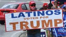 October 10, 2020 - Orlando, Florida, United States - People hold placards after U.S. Vice President Mike Pence addressed supporters at a Latinos for Trump campaign rally at Central Christian University on October 10, 2020 in Orlando, Florida. With 24 days until the 2020 presidential election, both Donald Trump and Democrat Joe Biden are courting the Latino vote as Latinos are the largest racial or ethnic minority in the electorate, with 32 million eligible voters. (Photo by Paul Hennessy/NurPhoto via Getty Images)